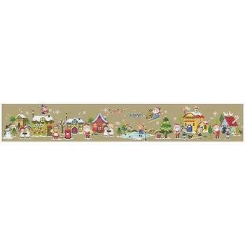 

Christmas carnival patterns Counted Cross Stitch 11CT 14CT DIYChinese Cross Stitch Kits Embroidery Needlework Sets