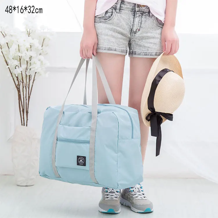 083 Sky blue Модная дорожная сумка, отделение для сухого и мокрого посылка, Водонепроницаемая спортивная сумка, складная переносная сумка для хранения одежды, дорожная сумка - Цвет: 083 Sky blue