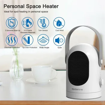 

Mini Heater Small Desktop Ultra-quiet Cute Warm Fan Heater Electric Heater Home Office Wall Heating Stove Radiator Heaters#gb40