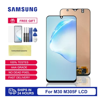 

6.4'' Display For Samsung Galaxy M30 M305F Replacement LCD Display With Touch Screen Digitizer Assembly For Samsung M30 LCD