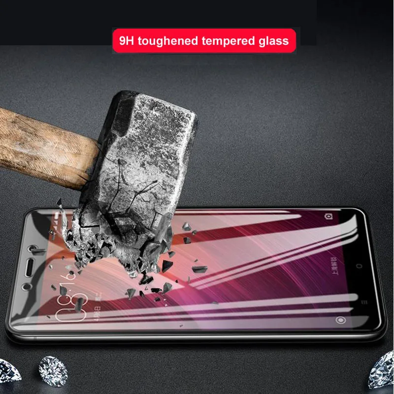 Protector de pantalla de vidrio templado para Xiaomi Redmi Note 4, película transparente 9H, 4X, 4A, 5 uds. ► Foto 3/6