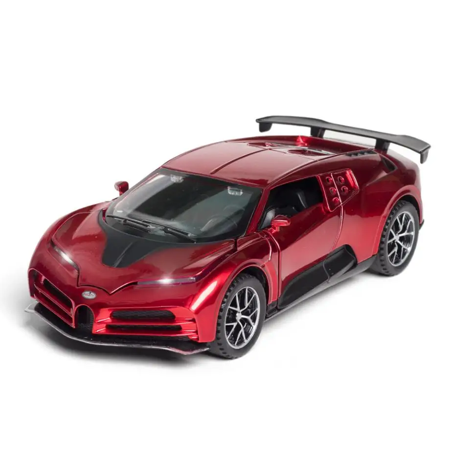 

Лидер продаж, масштаб 1:32, колеса Bugatti 110-го юбилея, металлическая модель с светильник кой и звуком, литые игрушки для суперспортивных автомобилей