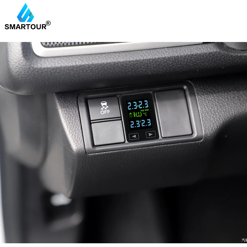 Система контроля давления в шинах Smartour беспроводной прибор для с 4 датчиками ЖК