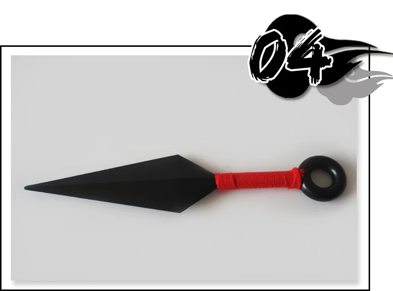 Наруто пластиковое оружие Shuriken большой нет COS Реквизит Наруто Саске аниме