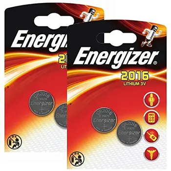 

Energizer Knopfzellen Ø 20xH 1,6 mm CR2016