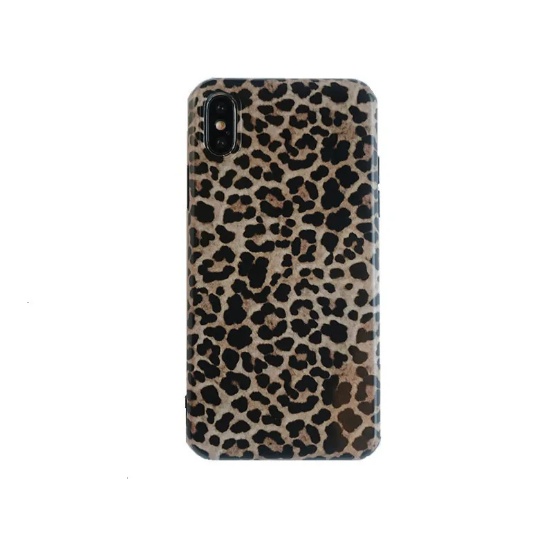Ретро Роскошный Леопардовый мобильный корпус для iPhone11 X XS XR XSMax 8 7 6S PluSTPU мягкий