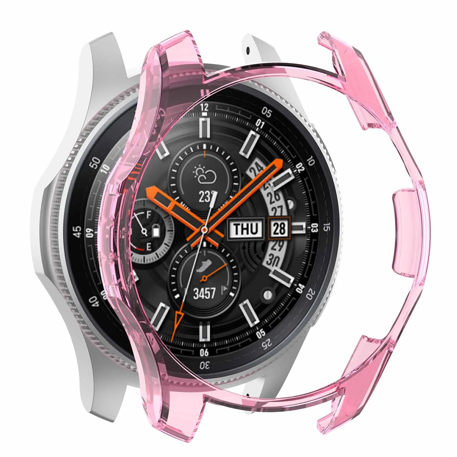 Ультра-тонкий, мягкий, силиконовый, подходит для samsung Galaxy Watch 46 мм Watch PC Case S3 Frontier защита экрана покрытие часов чехлы