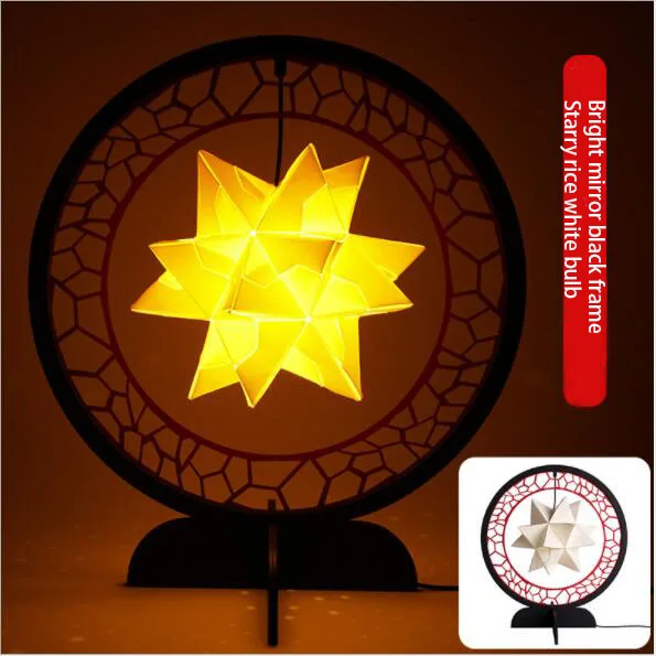 

2019 LED Creative Paper Carving Nightlight Purely Handmade 3D Paper Handicraft Home Decoration Creative Gift DIY Lamp Shadow