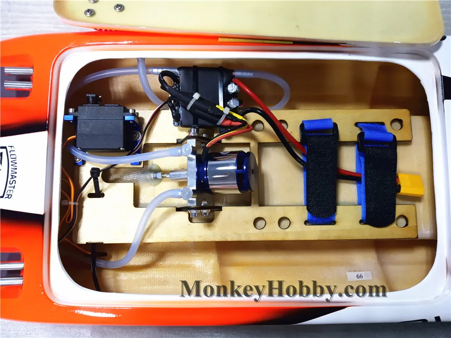 Dragon Hobby 10117 Flowmaster Micro Cat 650EP w/бесщеточный двигатель, ESC и Servo PNP версия