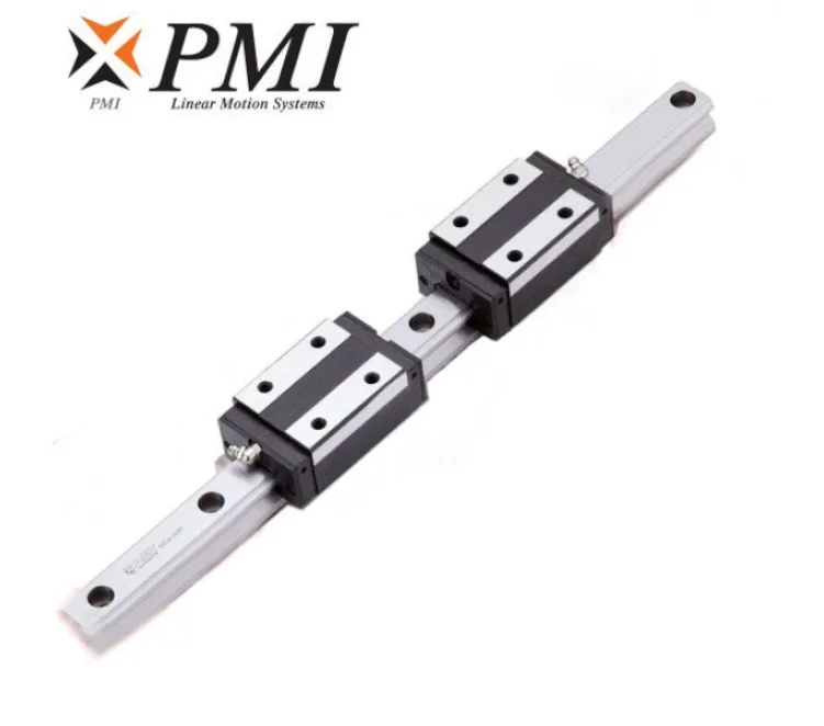 2pcs origial Taiwan PMI MSA30-L 1000mm linear guide+ 4pcs MSA30S carriage blocks for CNC router