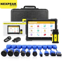 Nexpeak K3 OBD2 Scanner Heavy Duty Diagnostic Tool Voor Auto En Truck OBD2 Key Programmeur Odo-Meter Aanpassing Auto diagnose