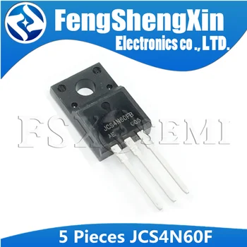 

5PCS JCS4N60F TO-220F 600V 4A JCS4N60 TO220F 4N60 JCS4N60FB MOSFET