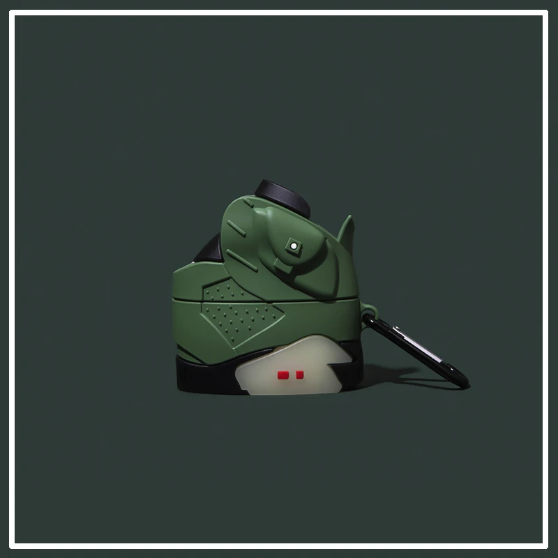 Luminous 3D AJ6 X TS Travis scot Shoe soft Silicone Case For apple