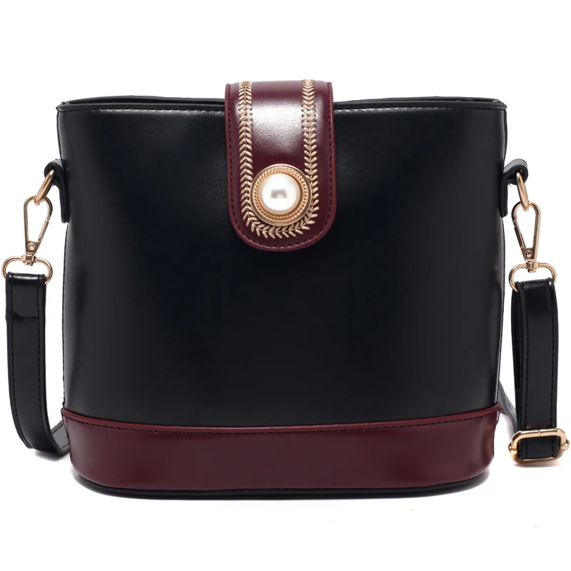 

191220 iVog New Arrival Everyday Female Small Fashion Crossbody Messenger Handbag Geometric Clutch Bucket Bags for Women 2019