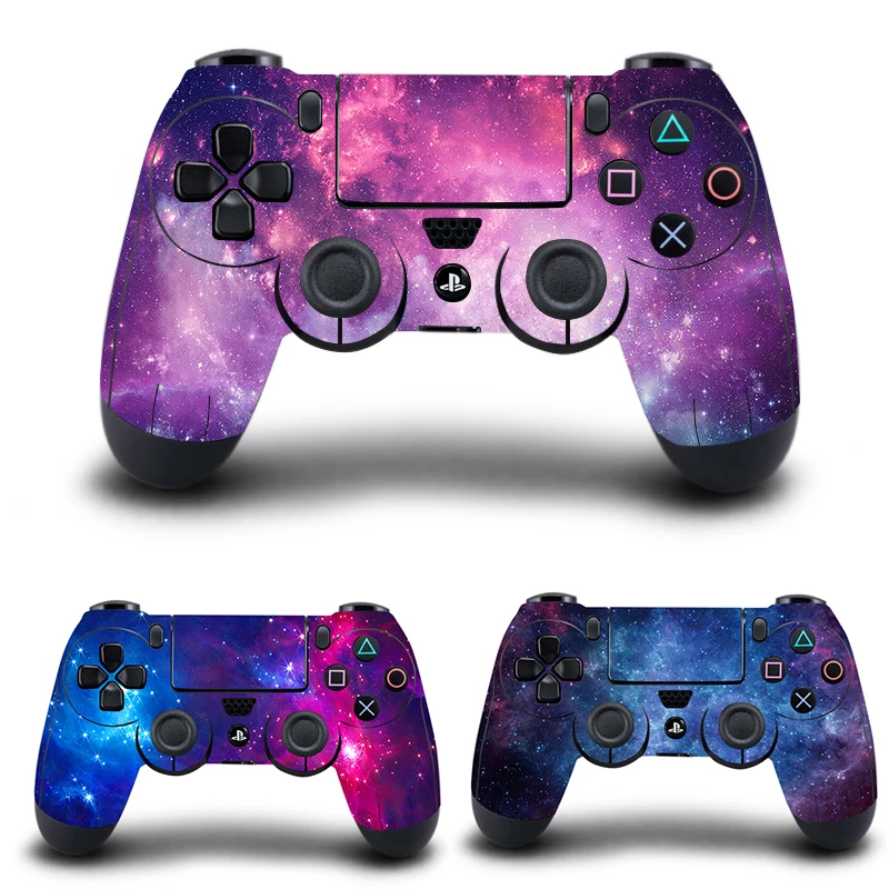 PS4 контроллер кожи Galaxy Звездные виниловые наклейки переводной рисунок Наклейка