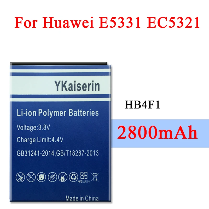 Аккумулятор ykaisсеребрин HB4F1 для Huawei M860 Ascend U8800 U8220 U8230 E5830 E5832 E5838 E5 C8600 E585 | Компьютеры