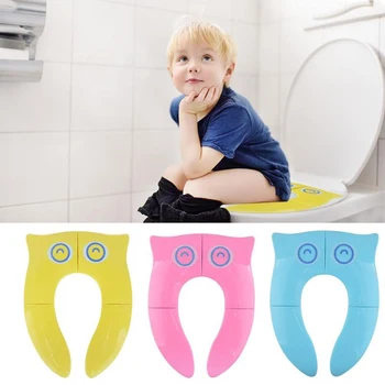 

Baby Travel Folding Potty Seat Toddler Portable Toilet Training Seat Children Urinal Cushion Children Pot Chair Pad Mat