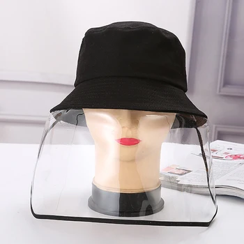 

Protective Face Cover Splash-proof Mask Dustproof Anti-UV Fisherman Hat Unisex Baseball Caps UV Protection Caps for Kids Adult