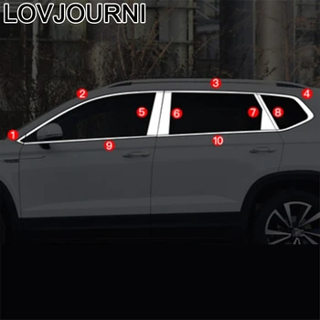 

Window Body Front Rear Bumper Exterior Decorative Modified Car Styling Bright Sequins Modification 18 19 FOR Volkswagen Tharu