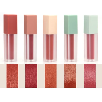 

5pcs /set 5 Colors Waterproof Liquid Lip Gloss Matte Lipstick Lip Glaze Tint Makeup Long Lasting Cosmetics Tools