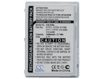 

Cameron Sino Battery for DELL Axim X3 Axim X3i Axim X30 Replacement DELL X1111 1000mAh