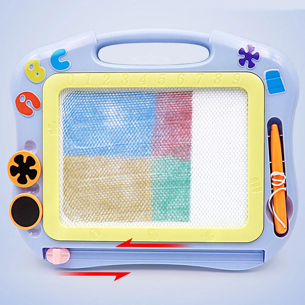 Магнитная Красочная доска для рисования, наброски, блокнот для письма, Детская развивающая игрушка