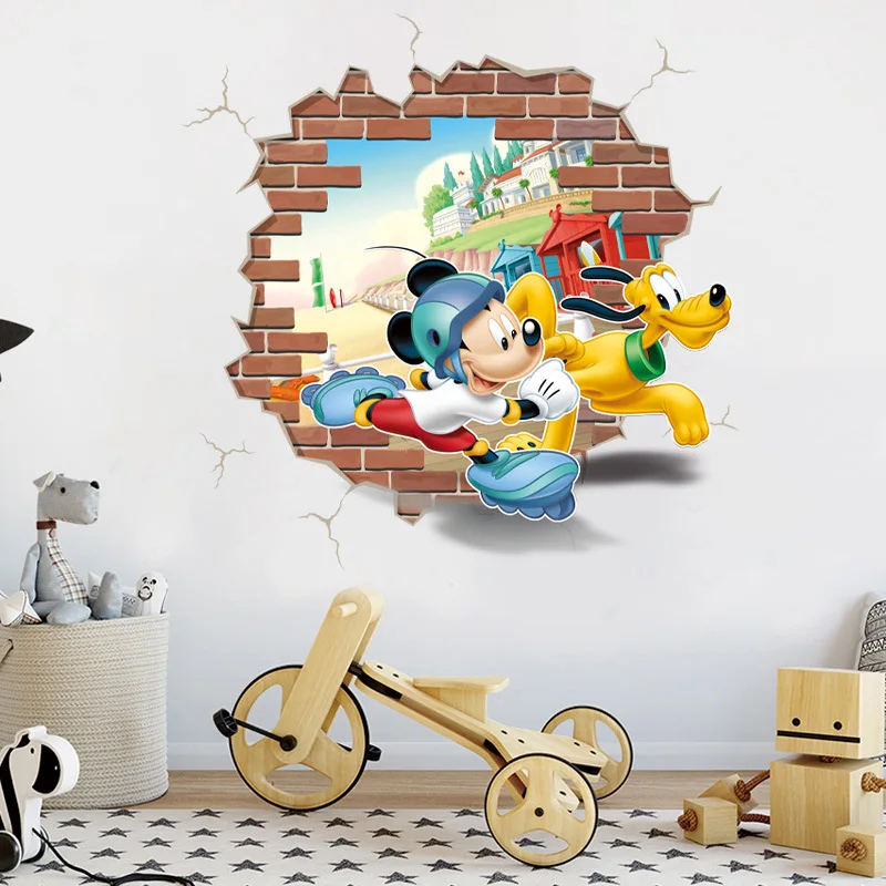 Pegatina De Pared 3D De Puppy Patrol - Vinilo Extraíble, Para Habitación Infantil