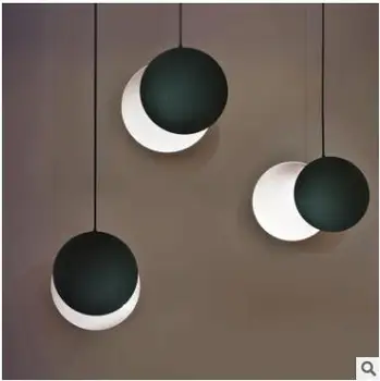 

Staircase chandelier modern minimalist villa atmosphere Nordic living room creative personality restaurant revolving double floo