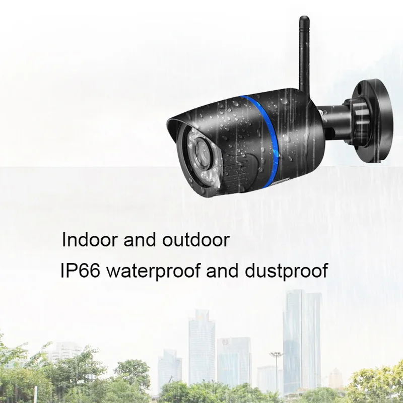 Ip-камера для улицы 1080P 720P IP66 Водонепроницаемая домашняя Wifi камера наблюдения