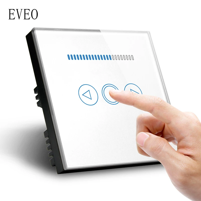 

EVEO, GB Standard Touch Switch, Timer Switch, Light Switch, Wall Switch, Tempered Glass Panel,