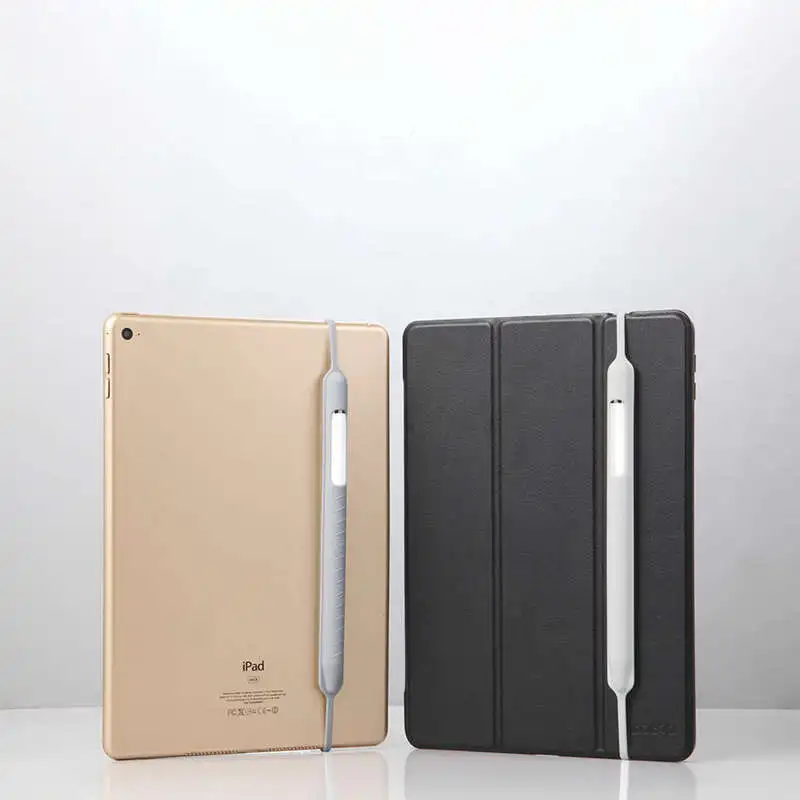Совместимый с Apple Pencil 1Nd и 2Nd чехол, мягкий силиконовый защитный колпачок, чехол с держателем, противоударный чехол с защитой от падения для Ipad P