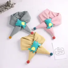 Милый Модный хлопковый шарф для малышей; треугольные осенне-зимние детские нагрудники для мальчиков и девочек; 95AB