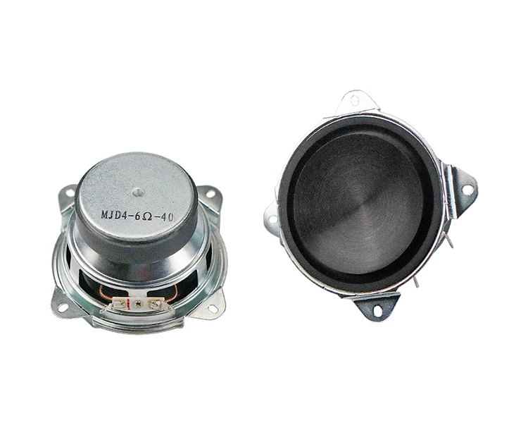 GHXAMP Home theater 4 inch 105mm Full Range Speaker 6ohm 40W Reflex PU edge PP Basin Speakers 2PCS