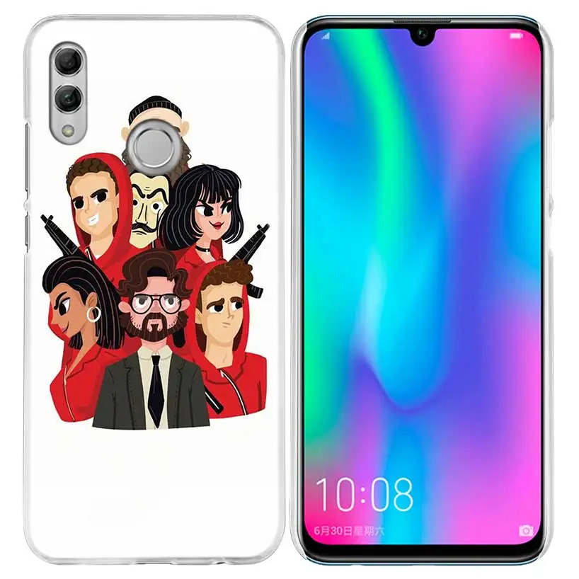 Чехол для huawei Honor 9X 8X Y9 20 9 10 Lite Play 8C 8A Pro V20 20i Y6 Y7 жесткий чехол для телефона