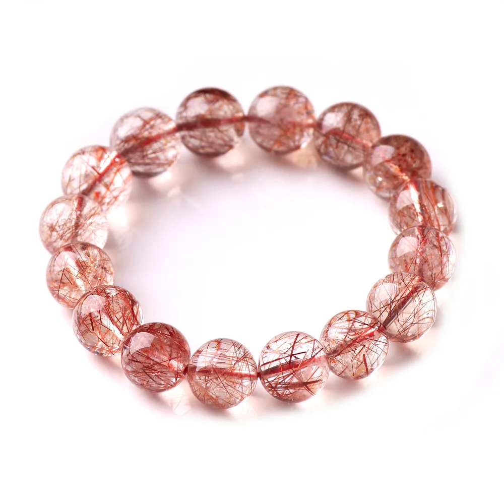 Red Hair Rutilated Bracelet