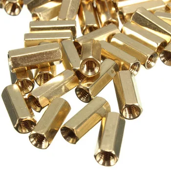 

20PCS M3 12mm M3*12 Brass PCB Boards Hex Screw Net Nut andoff Spacer