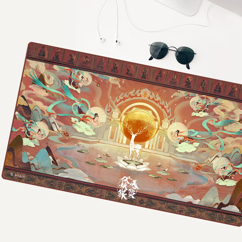 

Коврик для мыши с изображением легенды экзорцизма, аниме ролевых игр Лу Сюй, Официальный олень, коврик для мыши, коврик для косплея, подарок C, предварительная продажа