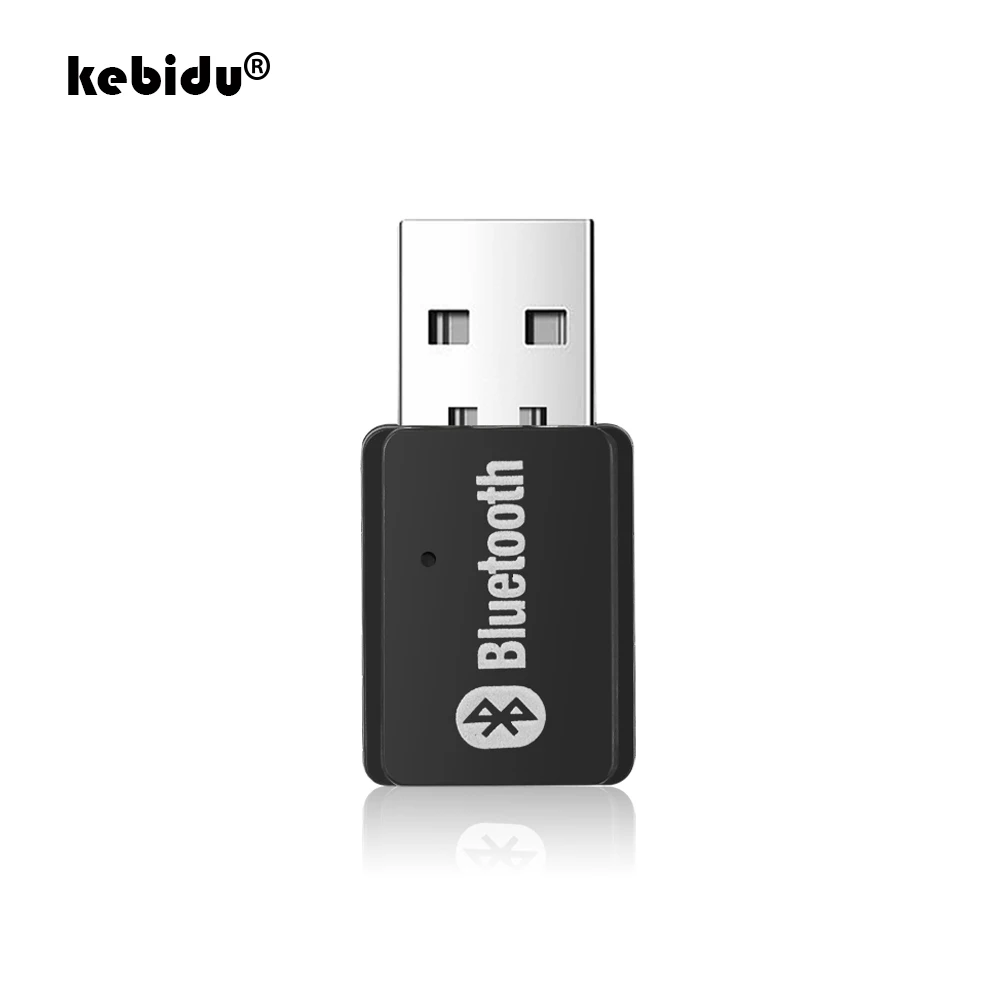 

kebidu Bluetooth 5.0 Audio Transmitter Mini Stereo Bluetooth AUX RCA USB For PC Car Kit Wireless Adapter
