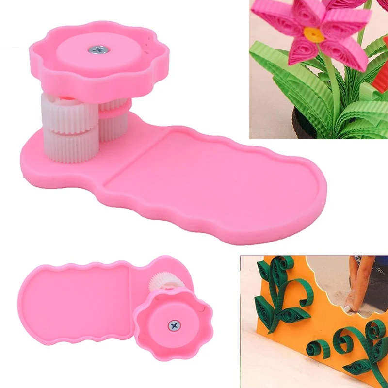 

Tweezer Quilling Needles Slotted Pen Tool Kit Paper Quilling Tool Plastic Wave Paper-rolling Crimping For Party Paper Tool
