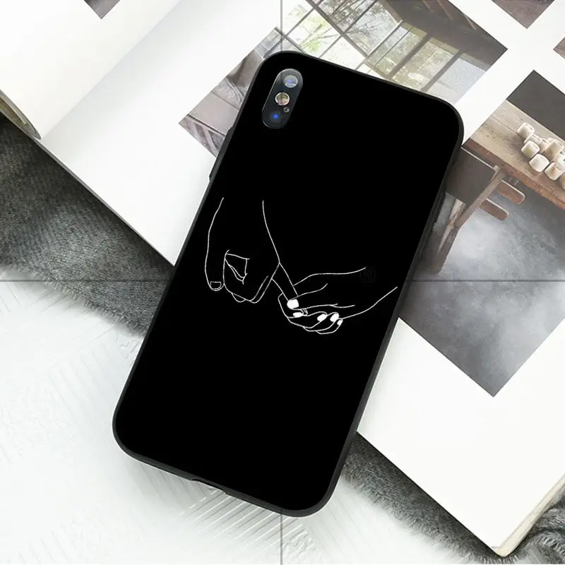 Black and white line art