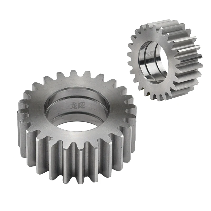 Electric tricycle motor gearbox metal gear, gearbox brushed motor nylon gear