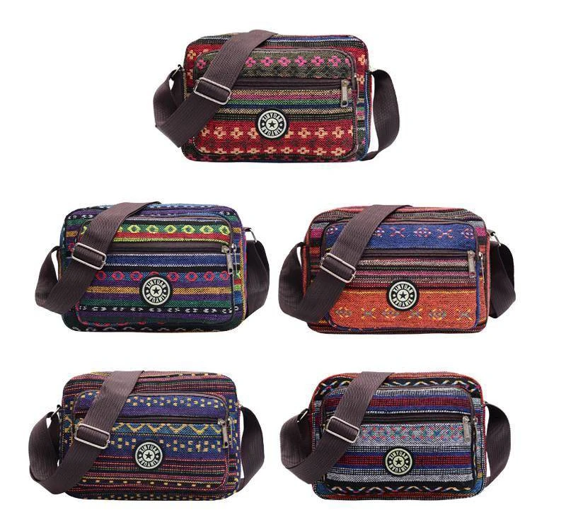 bag bags women shoulder crossbody bag canvas vintage women's handbags purses (7)