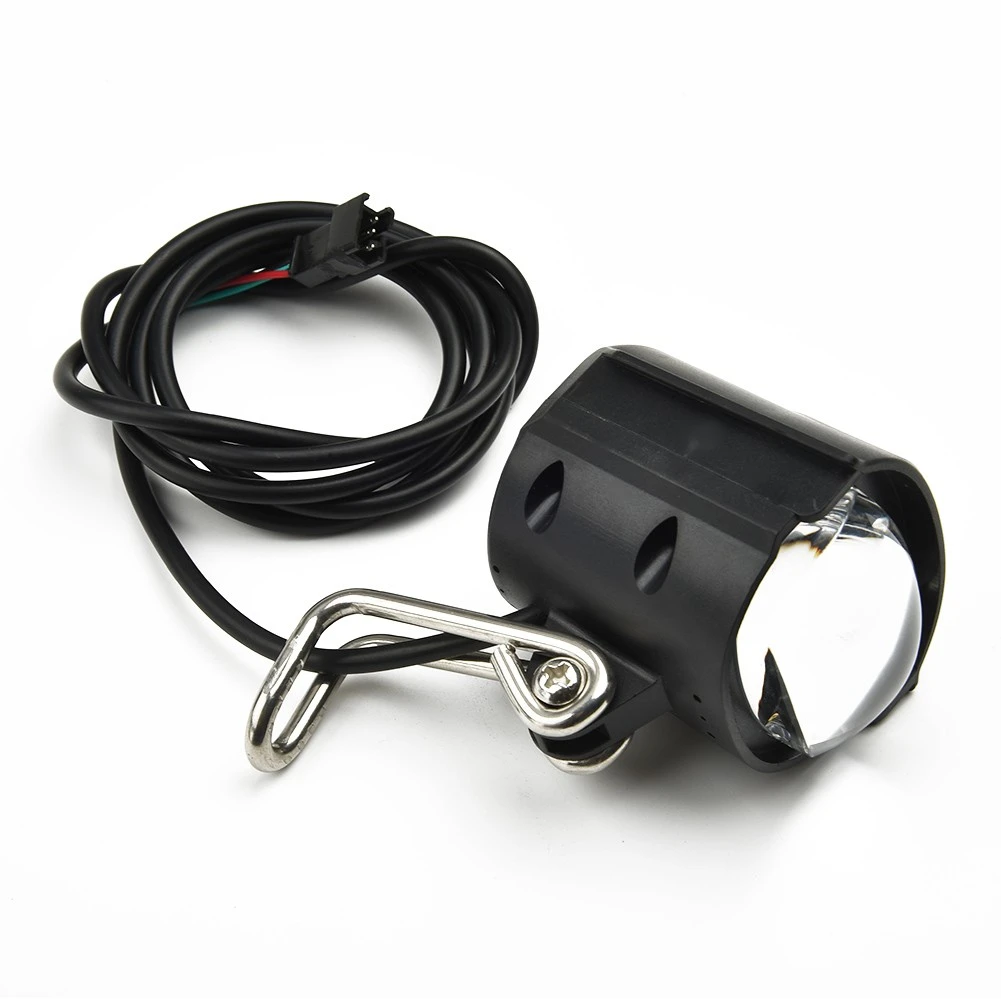 Luz LED alto para horquilla delantera de bicicleta eléctrica, foco con bocina, resistente al desgaste, antioxidante, componente para bicicleta, 36 60V, 1 ud.|Accesorios de bicicleta - AliExpress