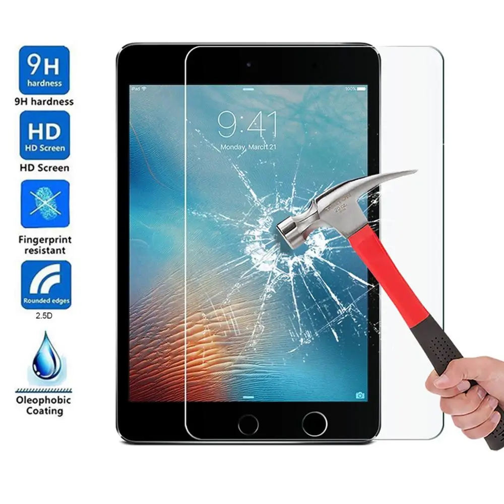 Защита экрана 9H для iPad 10 2 7 2019 закаленное стекло Air 3 5 Защитная пленка телефона |
