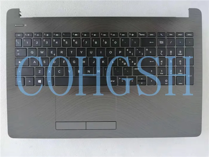 Ноутбук Упор для рук верхнюю крышку чехол черного цвета для hp 15-BR 15-BW 15-BS 250 255 G6 AP204000610 его