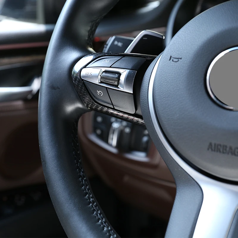 Кнопки рулевого колеса из углеродного волокна для BMW F20 F22 F21 F30 F32 F33 F36 F06 F12 F13 X5 F15 X6