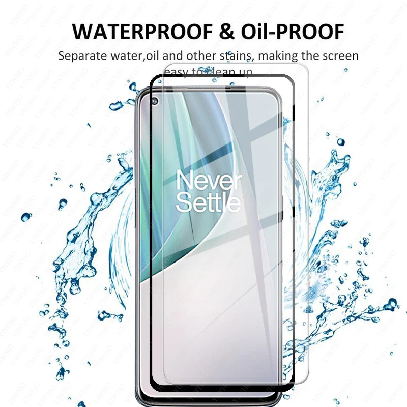 AOKUMA [2 Pezzi] Vetro Temperato Per Oneplus N10 5G, Durezza 9H, Anti-impronta, Copertura Schermo, Facile Applicazione