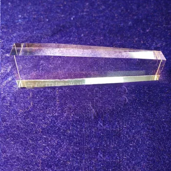 

97X27(13)X18(10) mm custom made gemstones and quartz material high reflective light guide mirror solar power prism for sale