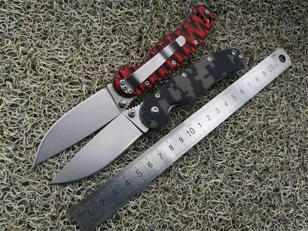 

Eafengrow RAT2 Tactical Folding Knife AUS-8 Blade Pocket Knives G10 Handle Outdoor EDC Tool Camping Multifunction Survival Knife