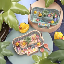 Jeu de pêche magnétique Montessori pour enfants, ensemble de jouets magnétiques pour tout petits, jeu de Table d'eau, de bain, cadeau pour enfants